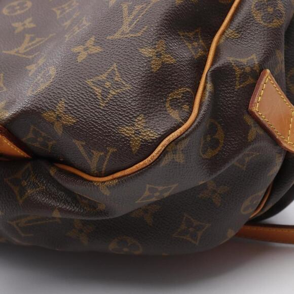 LOUIS VUITTON Brown Monogram Leather Shoulder Bag - Picture 8 of 13